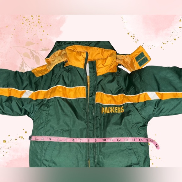 Youth Green Bay Packers Winter Coat - Picture 5 of 6